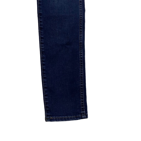 Madewell 10" High Rise Skinny Medium Blue Wash Stretch Whiskers Jeans Denim 24 - Picture 8 of 16